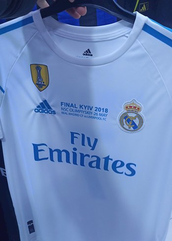 Erkek Beyaz Real Madrid Forma - Görsel 2