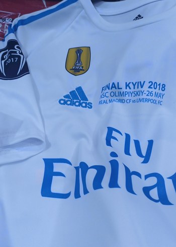 Erkek Beyaz Real Madrid Forma - Görsel 12