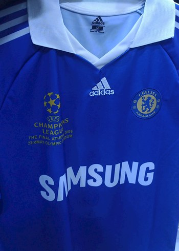 Mavi Adidas Chelsea Şampiyonlar Ligi Forma - Görsel 6