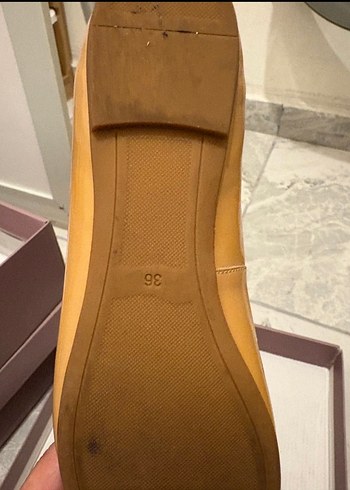 Bej Dolgu Topuklu Kadın Babet Taşlı - Görsel 4