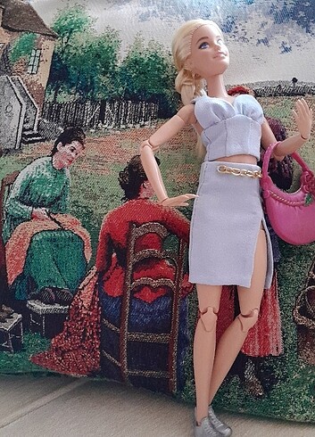 Barbie Barbie etek bluz takım
