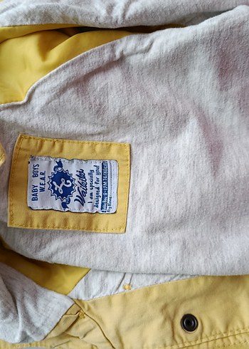 Renkli Erkek Çocuk Düğmeli Denim Ceket - Görsel 6