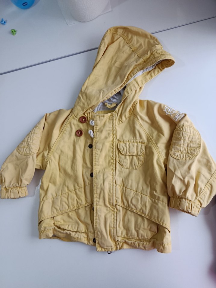 Renkli Erkek Çocuk Düğmeli Denim Ceket - Görsel 2