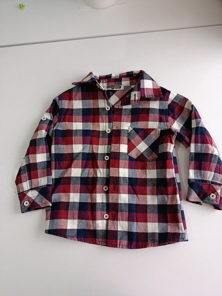 Renkli Erkek Çocuk Düğmeli Denim Ceket - Görsel 4