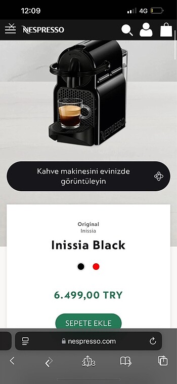 Beden Nespresso Kahve Makinesi