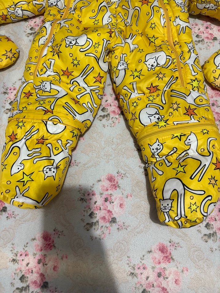 Gerçek kuzu yün astronot tulum - Görsel 3