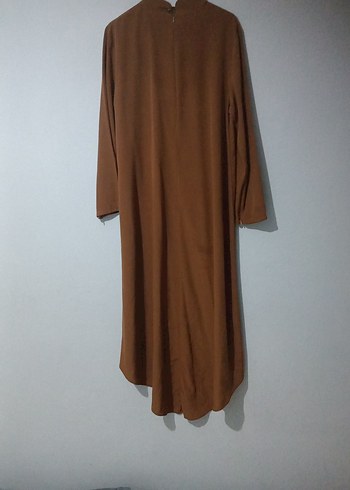 karamel Uzun Kollu Salaş Tunik - Görsel 4