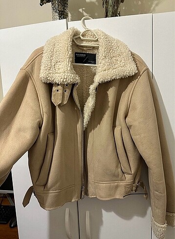 Pull and Bear içi yün ceket