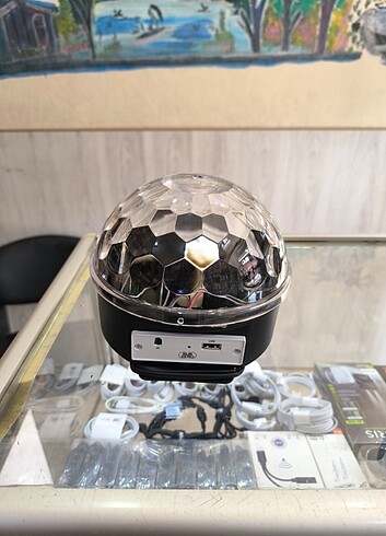 LED ışıklı Bluetooth hoparlör 