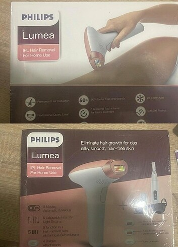1 MİLYON ATIŞLI PHİLİPS LUMEA ORİJİNAL LAZER EPİLASYON CİHAZI - Görsel 7