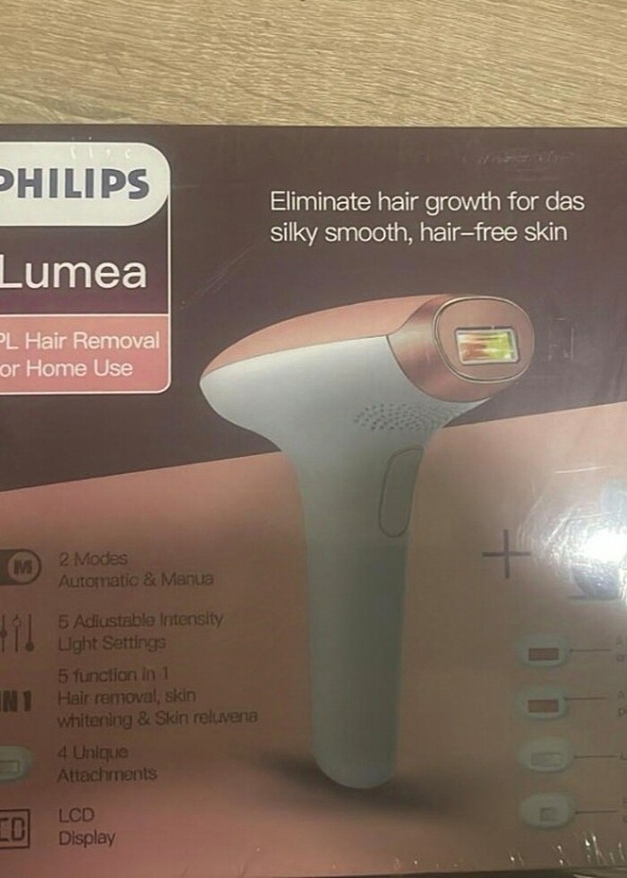 1 MİLYON ATIŞLI PHİLİPS LUMEA ORİJİNAL LAZER EPİLASYON CİHAZI - Görsel 2