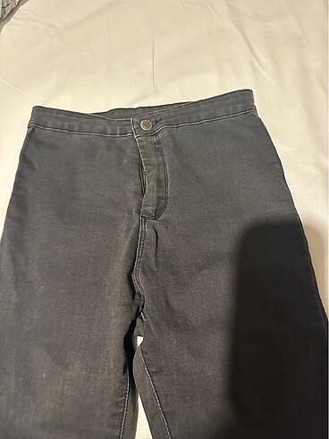 Diğer Antrasit renk skiny jean