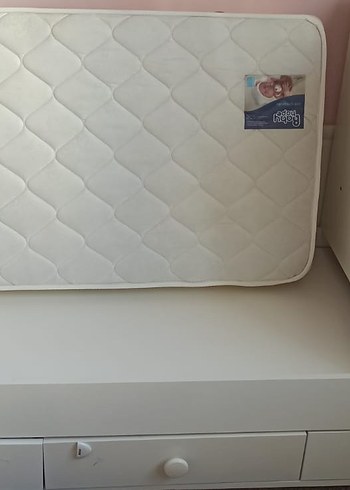 Beden beyaz Renk Beyaz Çekmeceli Çocuk Yatağı