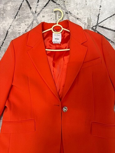42 Beden Koton Blazer Ceket