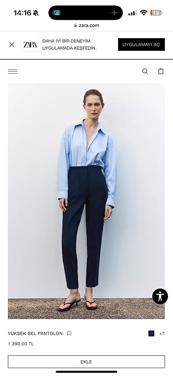 Zara yeni sezon pantolon