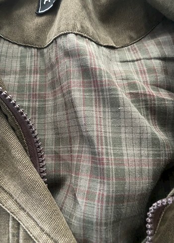 Düğmeli Leopar Desenli Midi Kadın Ceket - Görsel 5