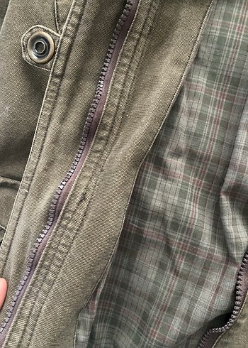 Düğmeli Leopar Desenli Midi Kadın Ceket - Görsel 6