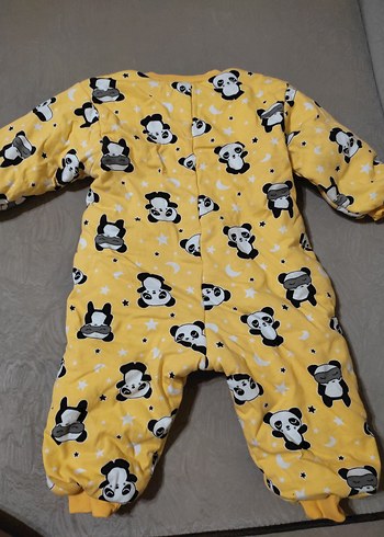 erkek bebek fermuarlı uyku tulum - Görsel 2