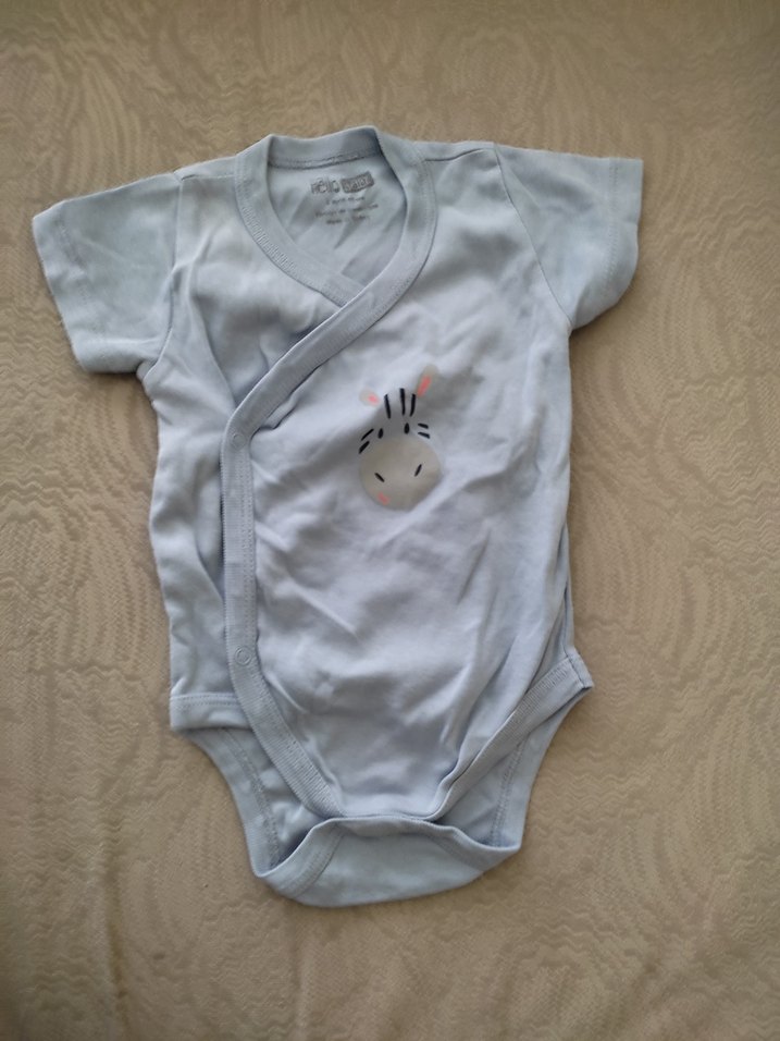 Kısa Kollu Pamuklu Bebek Body Seti - Görsel 5