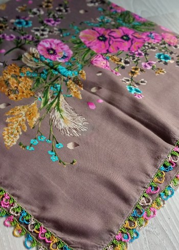 Nakışlı Çok Renkli Zincir Detaylı Bohem El Zinciri - Görsel 2