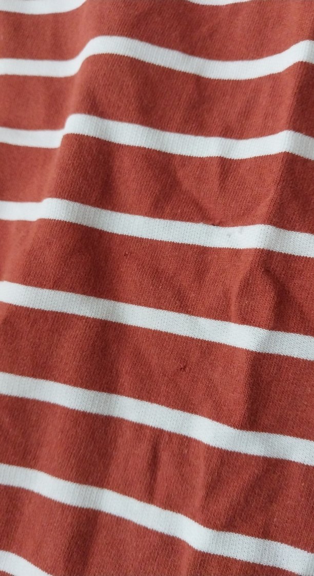 Kahverengi Çizgili Uzun Kollu Tunik - Görsel 3