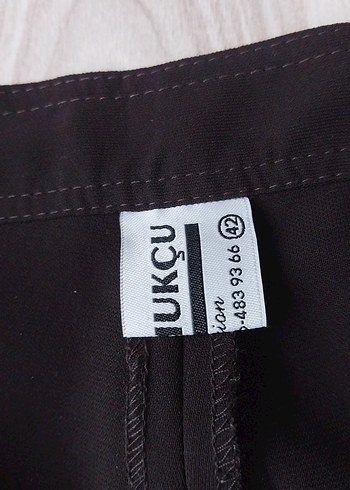 Kadın Kahverengi Pilili Kumaş Pantolon - Görsel 2