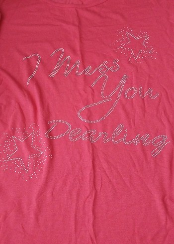 Pembe Pul Detaylı Uzun Kollu Tunik - Görsel 2