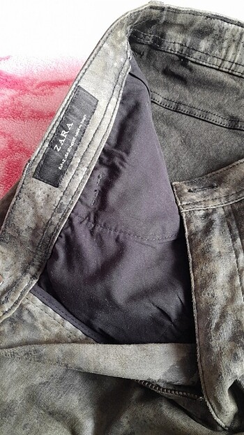 Zara Zara kamuflaj desen bayan pantolon