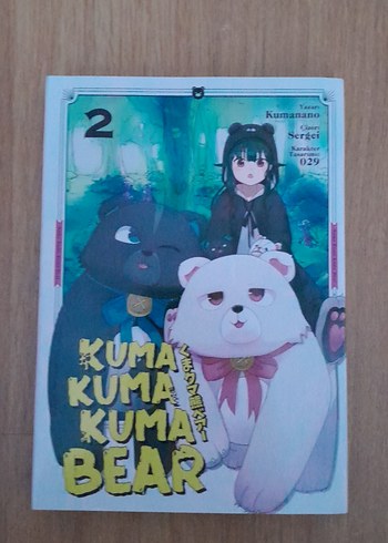 Kuma Kuma Bear 3 tane manga