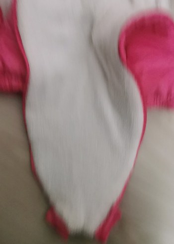 Renkli Baskılı Pembe Bebek Kız Tulumu - Görsel 9