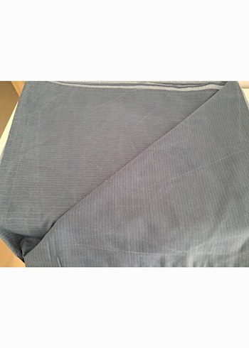 Gri Modern Düz Yorgan kılıfı - Görsel 2