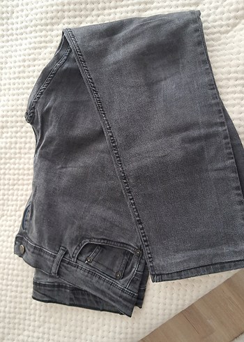 Gri Regular Fit Erkek Kot Pantolon - Görsel 2