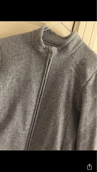 Decathlon Decathlon gri fermuarlı polar . 