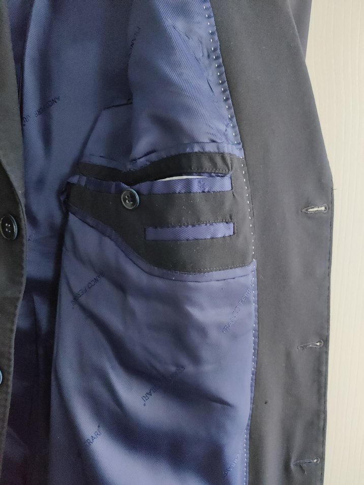 Erkek özel dikim pardesü - Görsel 3