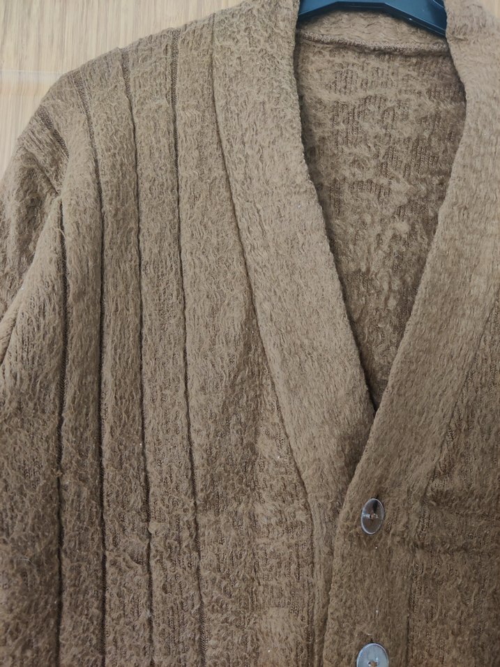 Deve tüyü kışlık hırka - Görsel 2