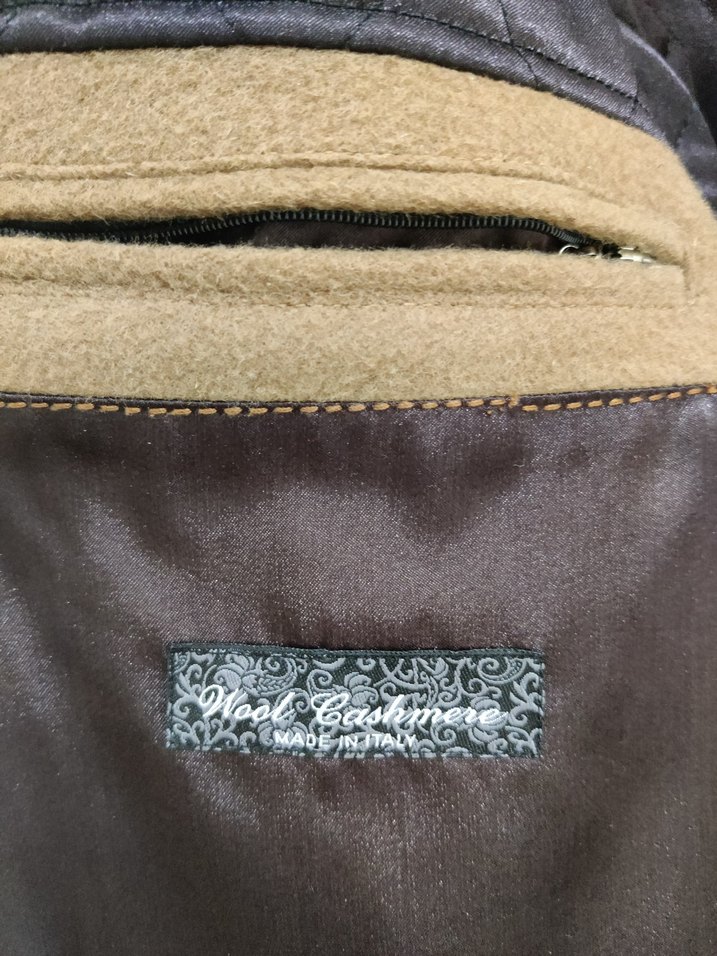 Yün Kaşmir Erkek Uzun Palto - Görsel 5