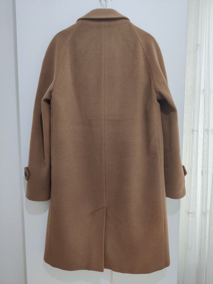 Yün Kaşmir Erkek Uzun Palto - Görsel 2