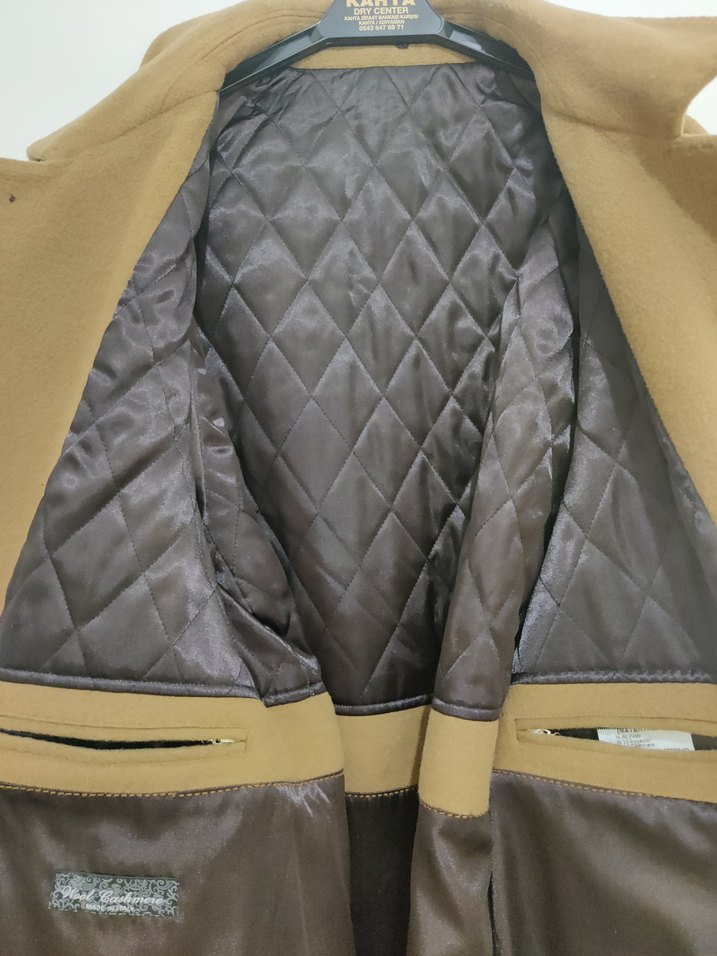 Yün Kaşmir Erkek Uzun Palto - Görsel 4