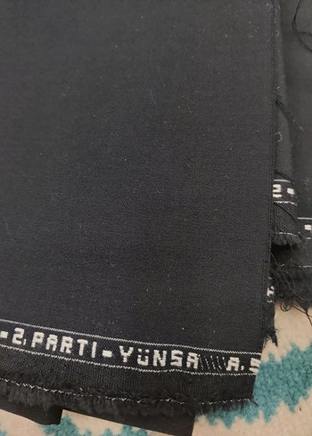 Koyu lacivert mevsimlik kumaş - Görsel 2