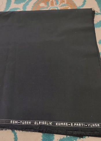 Koyu lacivert mevsimlik kumaş - Görsel 3