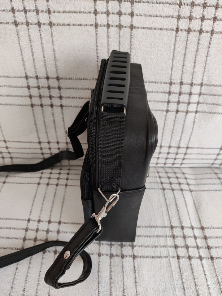 Siyah Erkek Omuz Çantası - Görsel 2