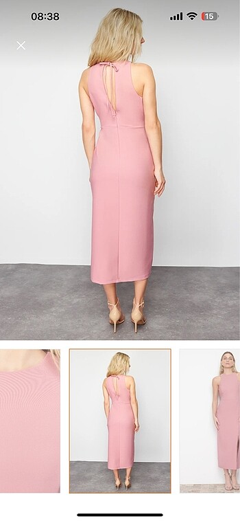 Trendyol & Milla Pembe elbise