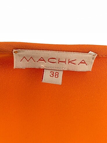 38 Beden turuncu Renk Machka Kısa Elbise %70 İndirimli.