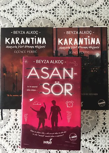 Beyza Alkoç'tan Karantina ve Asansör Romanları