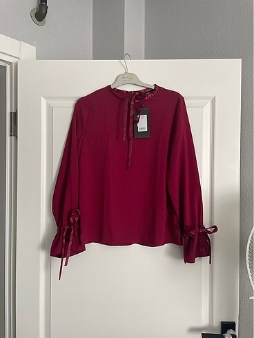 36 Beden bordo Renk Bordo Bluz
