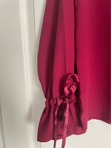 Boyner Bordo Bluz