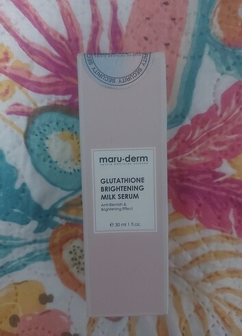 Maruderm aydınlatıcı serum 