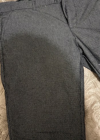 Gri Kemerli Erkek Regular Fit Pantolon - Görsel 3