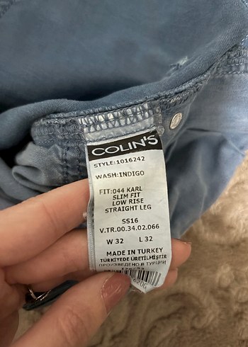 Mavi Regular Fit Düğmeli Erkek Kot Pantolon - Görsel 2