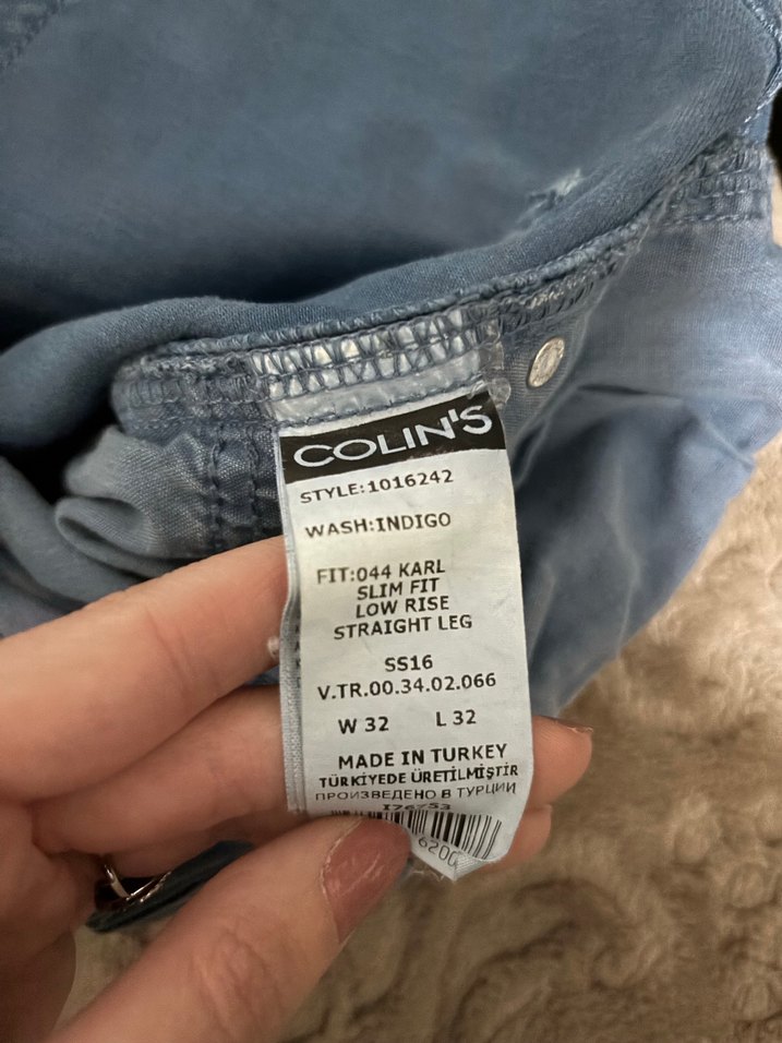 Mavi Regular Fit Düğmeli Erkek Kot Pantolon - Görsel 2